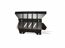 Защита радиатора для Toyota Fortuner II Рестайлинг