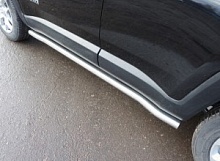 Пороги труба 60,3 мм для Jeep Renegade I Рестайлинг