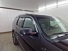 Дефлекторы окон 2D с хром накладками 6 шт. для Cadillac Escalade III
