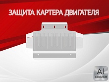 Защита картера для Kia Mohave I