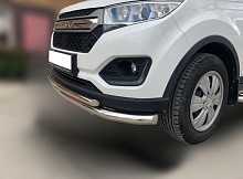 Защита переднего бампера двойная d60/42 мм для Lifan Myway