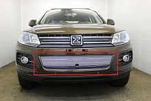 Защитная сетка радиатора низ для Zotye T600 I