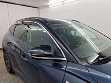 Дефлекторы окон 2D с хром накладками 6 шт. (короткая база) для Hyundai Tucson IV