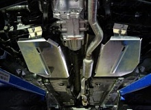 Защита топливного бака левая для Jeep Compass I Рестайлинг