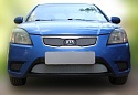 Комплект сеток chrome верх и низ для Kia Rio II Рестайлинг