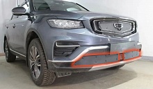 Зимняя заглушка радиатора к съемной сетке низ для Geely Atlas Pro