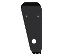 Защита редуктора для Geely Atlas I