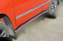 Пороги труба d60 мм для Chery Tiggo 3 I