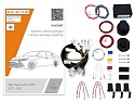 Комплект штатной электрики для фаркопа с блоком 7.2-13Pin для Toyota Camry VIII (XV70)