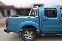 Защитные дуги d76 мм для Nissan Navara (Frontier) III (D40)