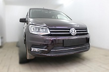 Комплект сеток black верх 6 частей и низ 2 части для Volkswagen Caddy IV