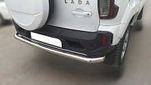Защита заднего бампера d60 мм для LADA (ВАЗ) Niva I Рестайлинг (Travel)
