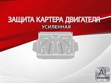 Защита картера для Mitsubishi Pajero IV Рестайлинг 2