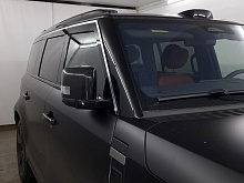 Дефлекторы окон 2D с хром накладками 6 шт. для Polar Stone (Jishi) 01