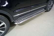 Пороги с площадкой 60,3 мм для Changan CS55 I