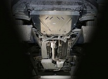 Защиты комплект (картера, КПП, топивопровода, бака, заднего редуктора) для Jaecoo J8