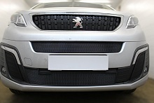 Комплект сеток black боковые, центр и низ 2 части для Peugeot Traveller I