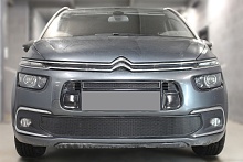 Комплект сеток black верх и низ для Citroen Grand C4 Picasso II Рестайлинг