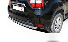 Защита заднего бампера d60 мм для Nissan Terrano III (D10)
