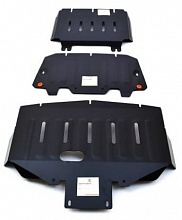 Защита картера и КПП (3 части) для Hyundai Grand Starex I Рестайлинг