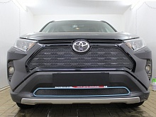 Защитная сетка радиатора низ для Toyota RAV4 V (XA50)