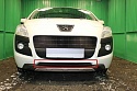 Защитная сетка радиатора низ для Peugeot 3008 I