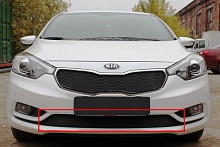 Защитная сетка радиатора низ для Kia Cerato III