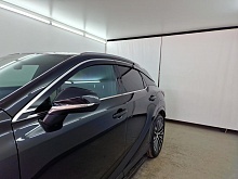 Дефлекторы окон с хром накладками 2D 6 шт для Lexus RX V