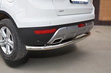 Защита заднего бампера d60 мм для Geely Atlas I