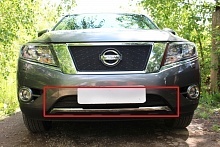 Защитная сетка радиатора низ 2 части для Nissan Pathfinder IV