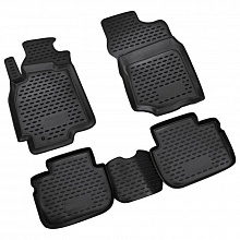 Коврики в салон полиуретан 4шт для Mitsubishi Lancer IX Рестайлинг