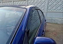 Дефлекторы окон 2D 6 шт. под наклоном для Chevrolet Lacetti