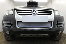 Защитная сетка радиатора низ для Volkswagen Touareg I Рестайлинг