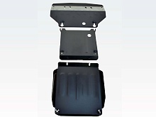Защита радиатора, картера и кпп (3 части) для Mercedes-Benz M-Класс I (W163)