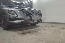 Зимняя заглушка радиатора на стяжке низ (4 части) для Omoda C5 I