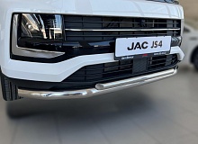 Защита переднего бампера двойная d60/42 мм для JAC JS4 I