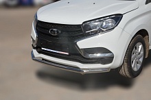 Защита переднего бампера d60 мм для LADA (ВАЗ) XRAY I