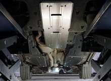 Защиты комплект (картер, аКПП, задний редуктор, бак) для Genesis GV80 I