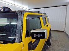 Дефлекторы окон 2D 6 шт. для Hummer H3