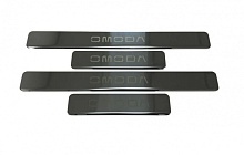 Накладки на пороги из нержавеющей стали 4шт. для Omoda S5