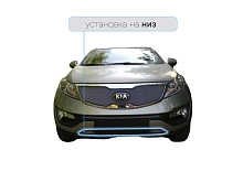 Защитная сетка радиатора низ для Kia Sportage III