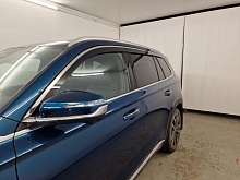 Дефлекторы окон с хром накладками 2D 6 шт для Geely Monjaro