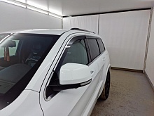 Дефлекторы окон 2D с хром накладками 6 шт. для Jeep Grand Cherokee IV (WK2) Рестайлинг 2