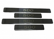 Накладки на пороги из нержавеющей стали 4шт. для TANK 500