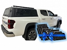 Экспедиционный кунг алюминиевый для Changan HUNTER PLUS