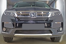 Комплект сеток black верх 2 части и низ для Honda Pilot III Рестайлинг