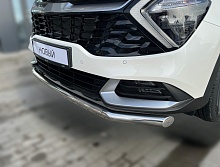 Защита переднего бампера d60 мм для Kia Sportage V
