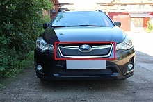 Зимняя заглушка радиатора к съемной сетке верх для Subaru XV I Рестайлинг