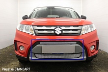 Защитная сетка радиатора  2 части для Suzuki Vitara II