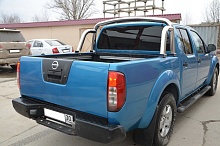 Защитные дуги d76 мм для Nissan Navara (Frontier) III (D40)